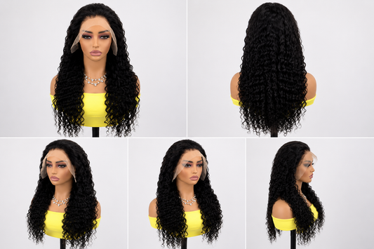 13x4 Water Wave Lace Front Wig