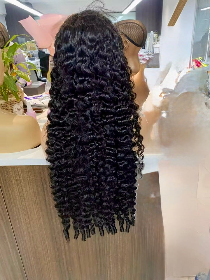13x4 Burmese Curly Lace Front Wig