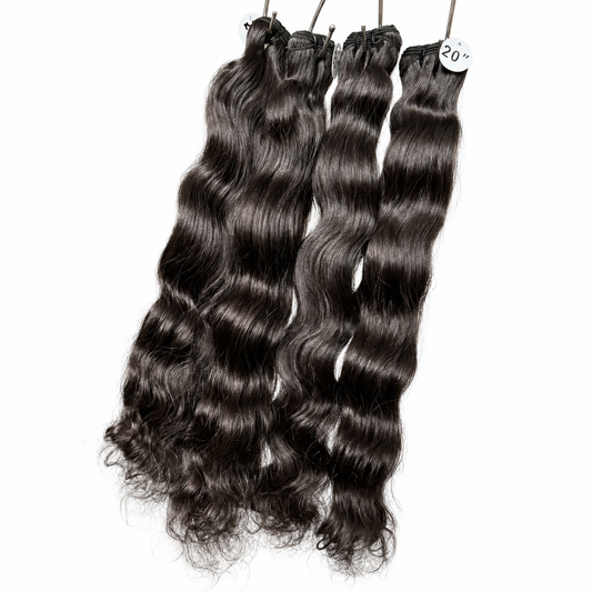 Raw Vietnamese Natural Wavy Bundles